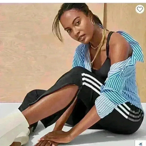 Adidas Tiro 21 Track Pants, Women’s Size XS, Black with 3 White Stripes - Picture 4 of 16